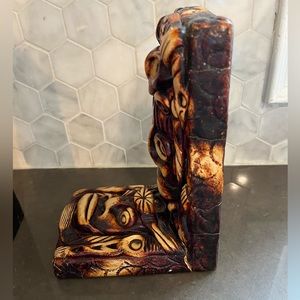 Rare Tikki Polynesian 1970s book ends